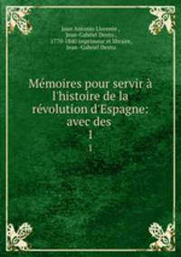 Memoires pour servir a l