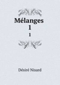 Mlanges .. 1