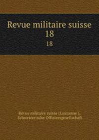 Revue militaire suisse. 18