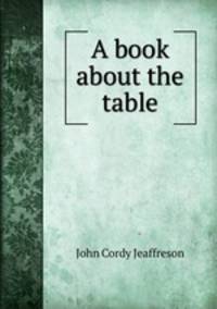 A book about the table
