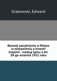 Rozwoj zaludnienia w Polsce w zestawieniu z innemi krajami : wedug spisu z dn. 30-go wrzenia 1921 roku