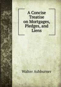 A Concise Treatise on Mortgages, Pledges, and Liens