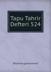 Tapu Tahrir Defteri 524