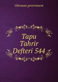 Tapu Tahrir Defteri 544