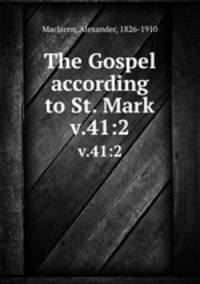 The Gospel according to St. Mark. v.41:2