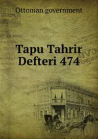 Tapu Tahrir Defteri 474