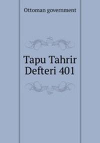 Tapu Tahrir Defteri 401