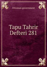 Tapu Tahrir Defteri 281