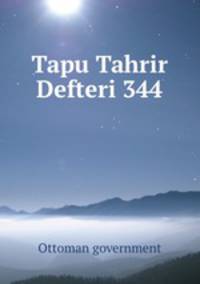 Tapu Tahrir Defteri 344