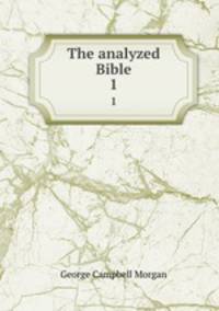 The analyzed Bible. 1