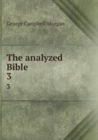 The analyzed Bible. 3