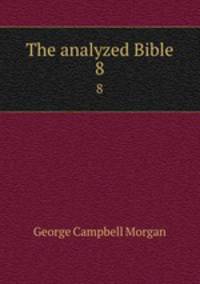The analyzed Bible. 8