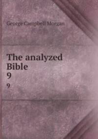 The analyzed Bible. 9