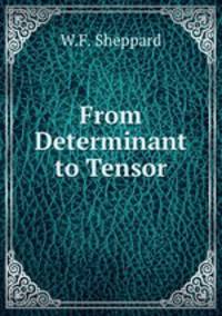 From Determinant to Tensor