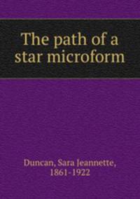 The path of a star microform