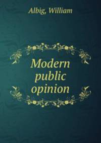 Modern public opinion