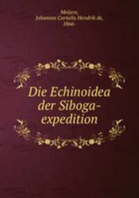Die Echinoidea der Siboga-expedition