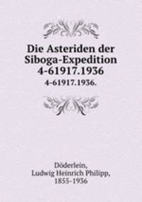 Die Asteriden der Siboga-Expedition. 4-61917.1936.