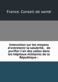 Instruction sur les moyens d