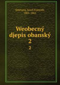 Weobecn djepis obansk. 2