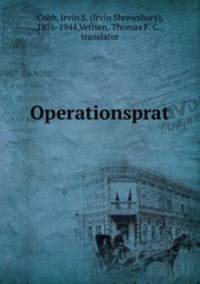 Operationsprat
