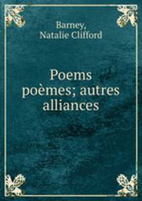 Poems & poemes; autres alliances