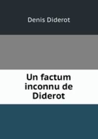 Un factum inconnu de Diderot