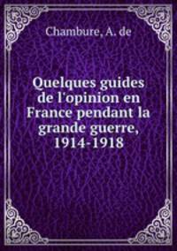 Quelques guides de l