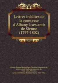 Lettres inedites de la comtesse d