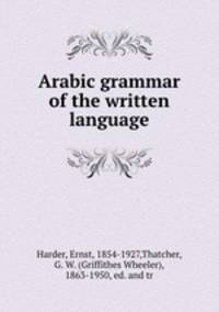 Arabic grammar of the written language