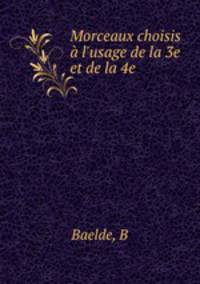 Morceaux choisis a l