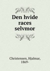 Den hvide races selvmor