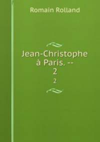 Jean-Christophe Paris. --. 2