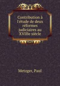 Contribution a l