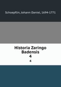 Historia Zaringo Badensis. 4