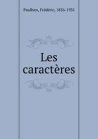 Les caracteres