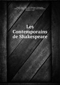 Les Contemporains de Shakespeare