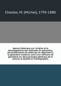 Apercu historique sur l