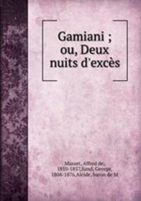 Gamiani ; ou, Deux nuits d