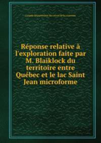 Reponse relative a l