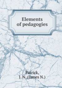 Elements of pedagogies