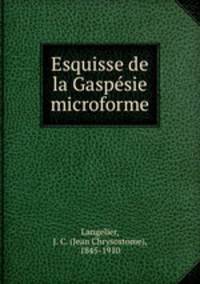 Esquisse de la Gaspesie microforme