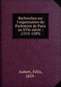 Recherches sur l