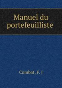 Manuel du portefeuilliste