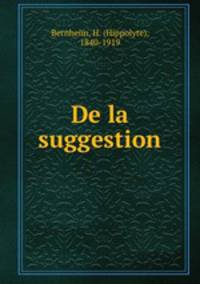 De la suggestion