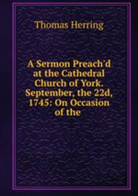 A Sermon Preach