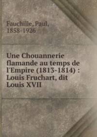 Une Chouannerie flamande au temps de l