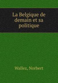 La Belgique de demain et sa politique