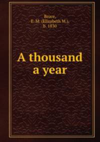 A thousand a year