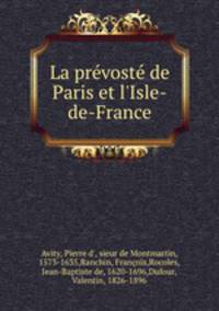 La prevoste de Paris et l